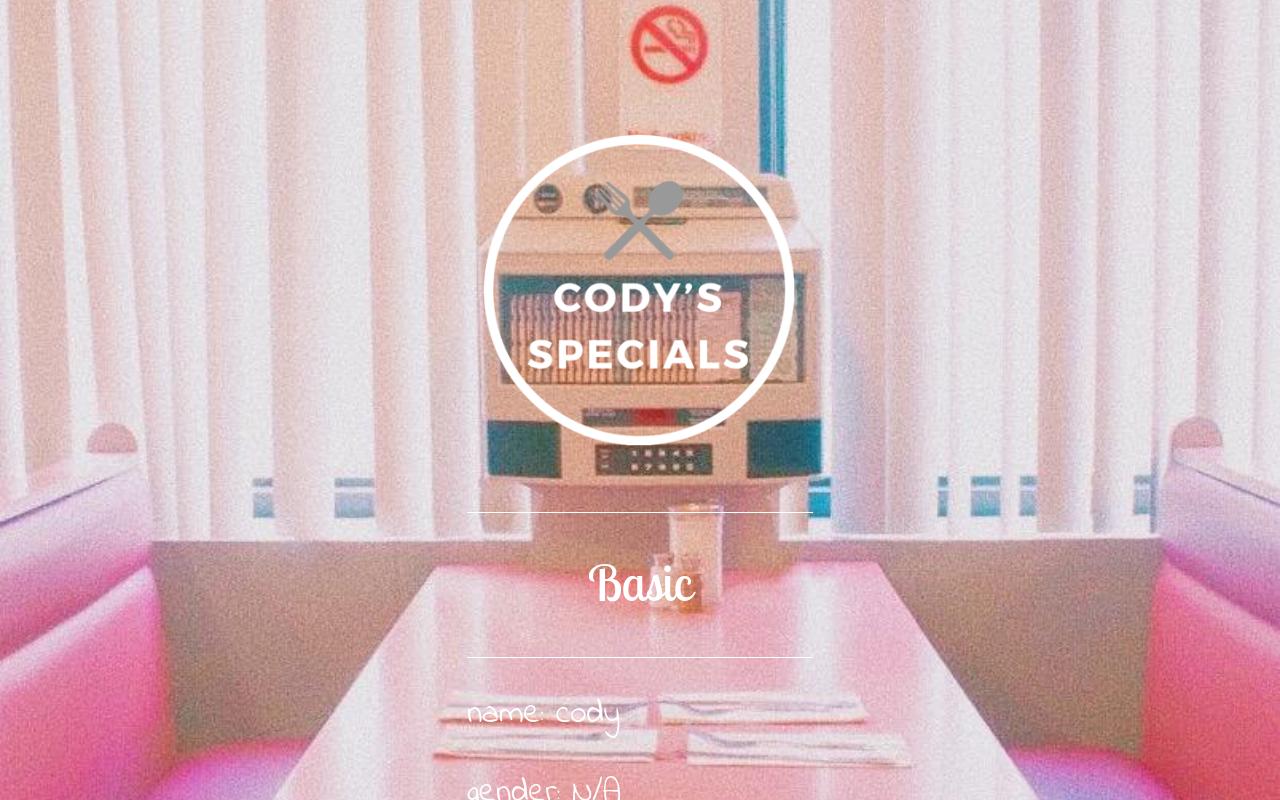 Carrd profile picture for @specials